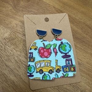 5/$10 Colorful School‎ Theme Earrings